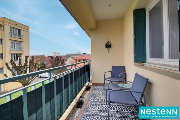 Appartement de type 3 de 61.60m² avec cave situé à Vaulx-en-Velin proche village