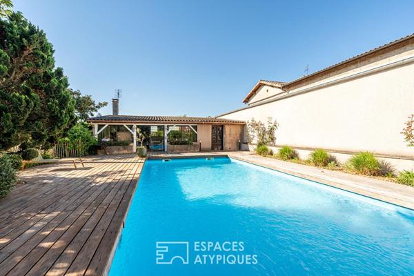 Bâtisse d’exception avec piscine
