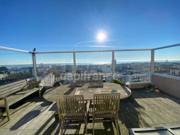 Dpt Finistère (29),BREST, PROCHE CENTRE VILLE, APPARTEMENT 159 M2, DERNIER ETAGE, TERRASSE, VUE PANORAMIQUE, VUE MER, DEUX GARAGES, DOUBLE ASCENSEURS,