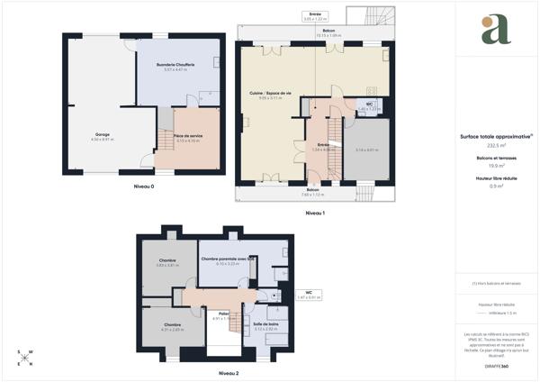 Splendide Maison de 140.0 m² Grand extérieur A visiter