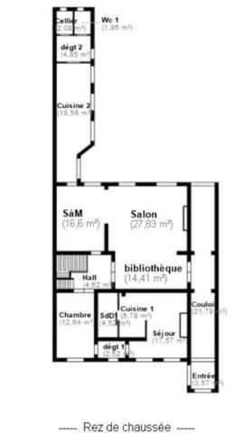 Lannoy limite Hem - Rare maison de maître 430 m2 habitables 12 pièces