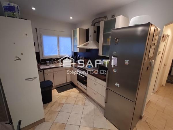 Appartement de 60M2 avec terrasse, jardin privatif