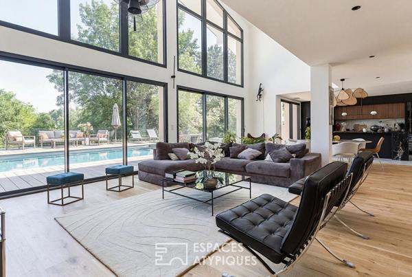 Maison contemporaine d’exception sur les coteaux