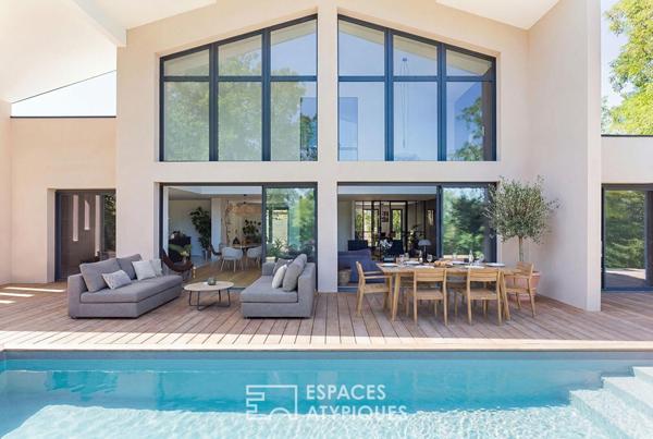 Maison contemporaine d’exception sur les coteaux