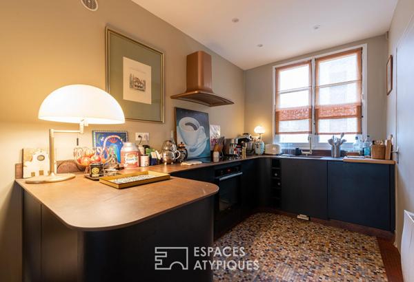 Maison de ville à la prestigieuse signature Odorico