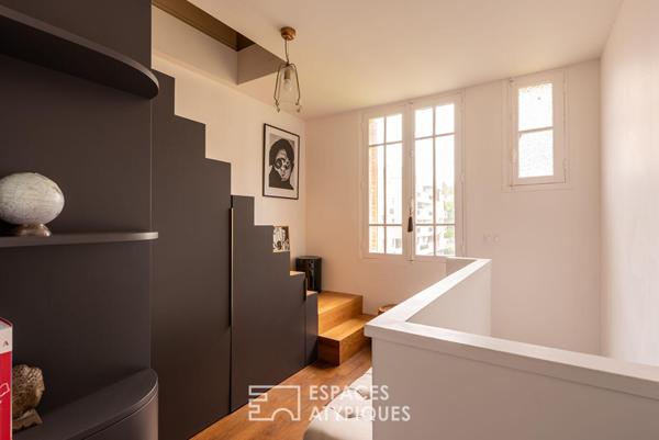 Maison de ville à la prestigieuse signature Odorico