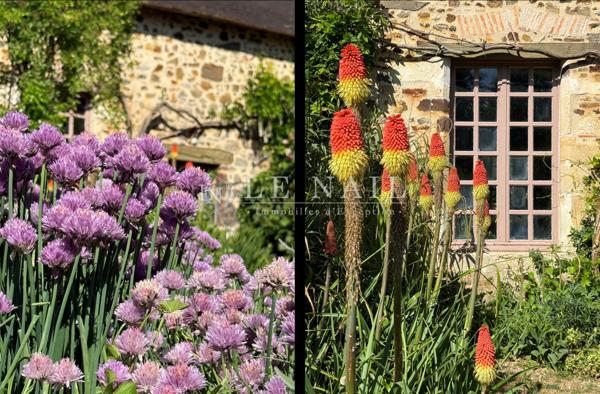 Charmant manoir avec remarquable parc sur 2.5 hectares dans le Maine