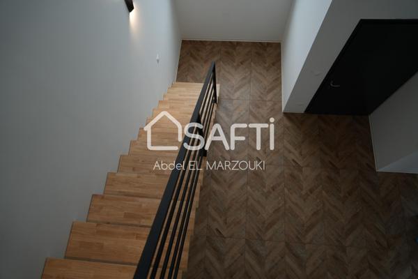 Belle et grande maison contemporaine neuve de 4 chambres aux finitions soignées et prestations de qualités