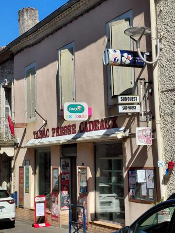 A vendre GABARRET (40), Fonds de commerce et Murs Tabac-Presse-FDJ avec logement de fonction