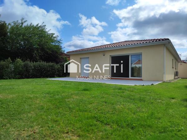SAINT-LYS - Maison T5 de 130 m² de Plain-Pied !