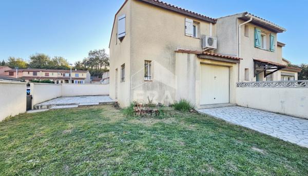 Canet-en-Roussillon : maison 3 faces à vendre avec jardin et stationnement