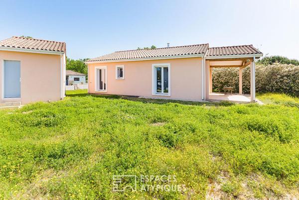 Maison de plain-pied proche du golf de l’Estang