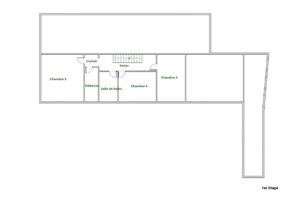 RUILLE SUR LOIR (72), maison 189m²- 7 pièces- terrains de 2845m²- garage- dépendances- puits