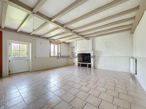 RUILLE SUR LOIR (72), maison 189m²- 7 pièces- terrains de 2845m²- garage- dépendances- puits