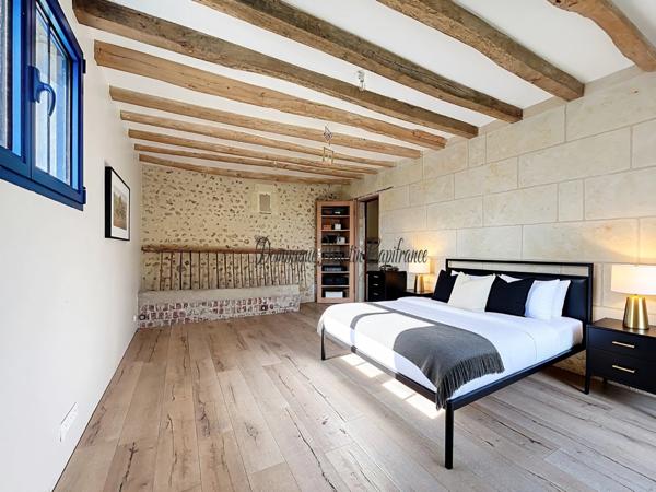 RUILLE SUR LOIR (72), maison 189m²- 7 pièces- terrains de 2845m²- garage- dépendances- puits