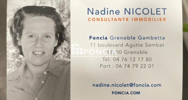 À vendre Appartement 3 pièces 70.59 m² - Grenoble 38000