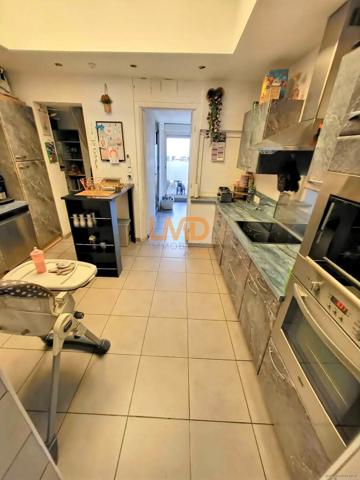 Maison de ville 3 chambes jardin