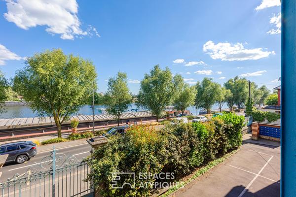 Loft avec vue sur Seine de 90 m2 à Conflans-Sainte-Honorine