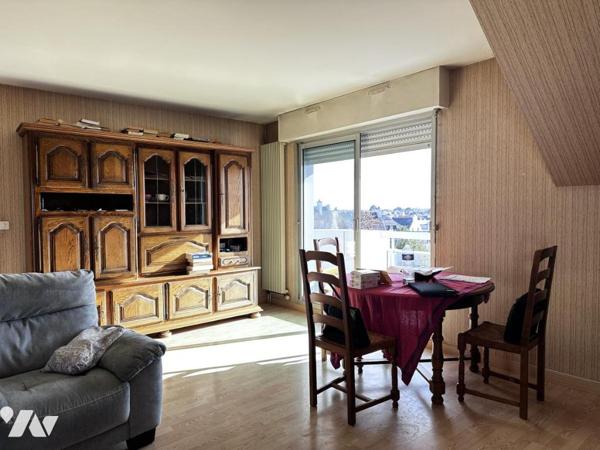 A VENDRE VANNES  - APPARTEMENT AVEC TRAVAUX - VUE DEGAGEE