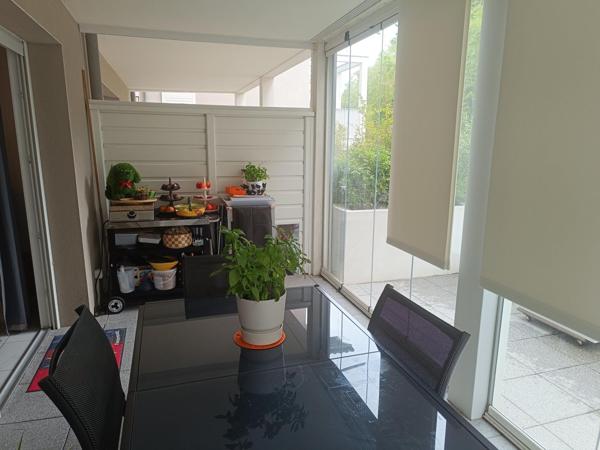 BAYONNE/ ANGLET QUARTIER BEYRIES T3 DE 63M2 AVEC DOUBLE GARAGE EST VÉRANDA