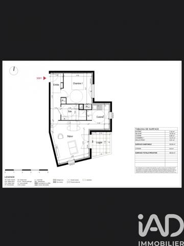 Location appartement 2 pièces 51 m² Vitry-sur-Seine