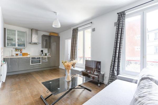 Appartement F2 à vendre  2 pièces - 31,12 m2 PARIS - 75017