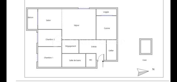 Appartement de 79,37 m²