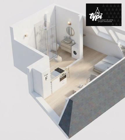 Appartement 1 pièce de 22 m² à Lorient