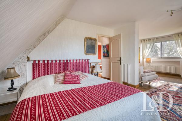 Immobilier Port-Louis - Maison familiale 7 pièces - Vue mer Port-Louis - Jardin arboré - Calme et verdoyant