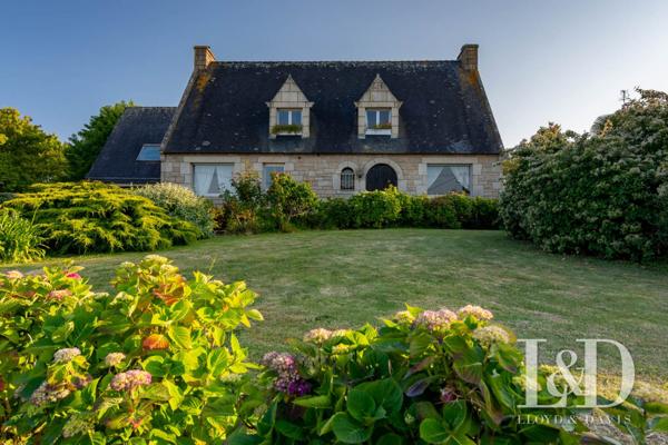 Immobilier Port-Louis - Maison familiale 7 pièces - Vue mer Port-Louis - Jardin arboré - Calme et verdoyant