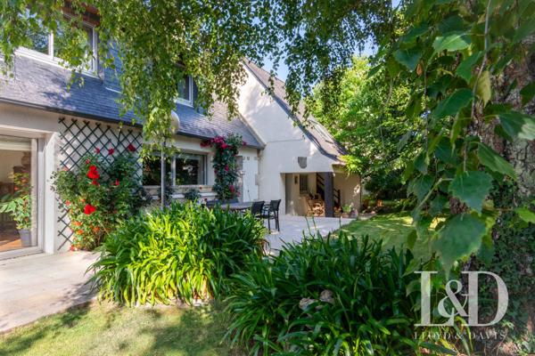 Immobilier Port-Louis - Maison familiale 7 pièces - Vue mer Port-Louis - Jardin arboré - Calme et verdoyant