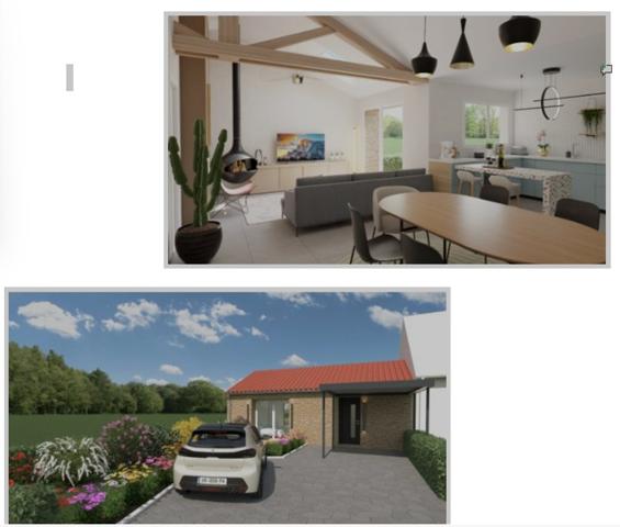 lot 1 Vente terrain avec batisse en pierre