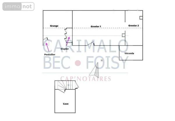 Achat - Maison Cloyes-les-Trois-Rivières 28220 3 pièces 47 m 2 1203 m 2