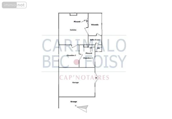 Achat - Maison Cloyes-les-Trois-Rivières 28220 3 pièces 47 m 2 1203 m 2