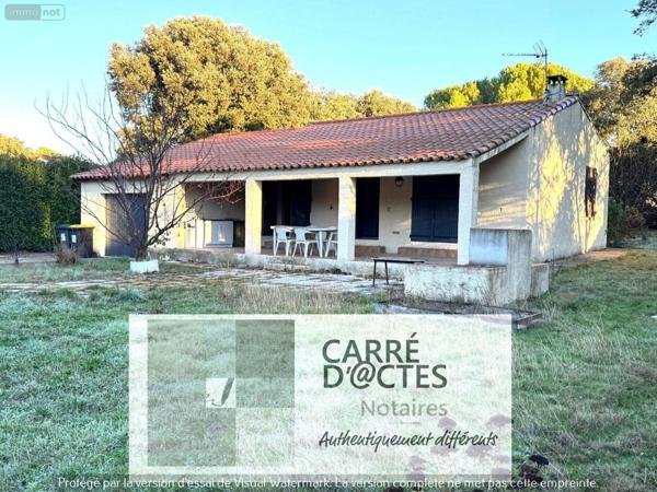 Maison individuelle à vendre à Villevieille dans le Gard (30250), ref : 1003 / 710