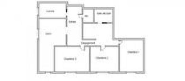 Appartement lumineux 5 pièces de 81m2 en vente, situé à Grigny