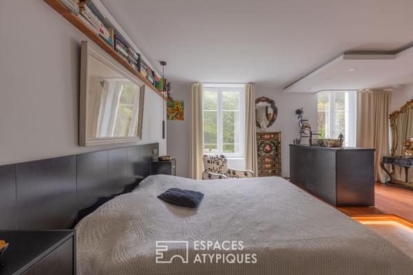 Authentique maison de maître avec vue sur la Moselle