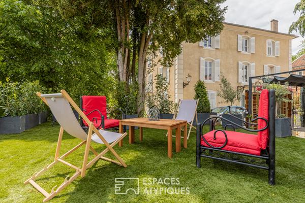 Authentique maison de maître avec vue sur la Moselle
