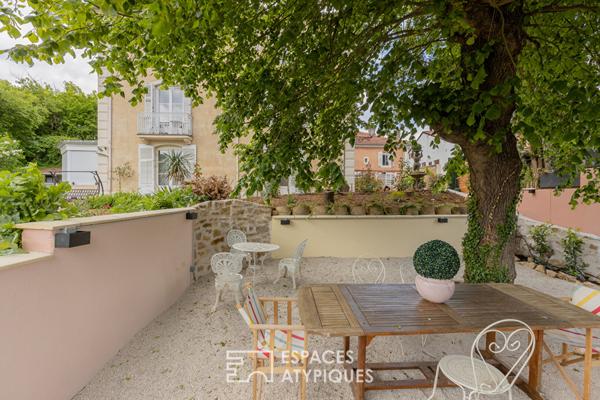 Authentique maison de maître avec vue sur la Moselle