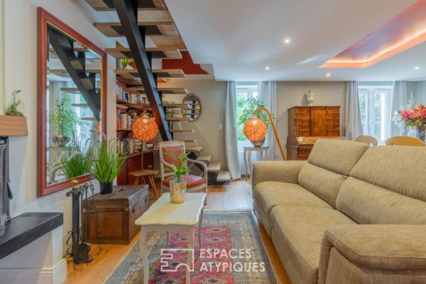 Authentique maison de maître avec vue sur la Moselle