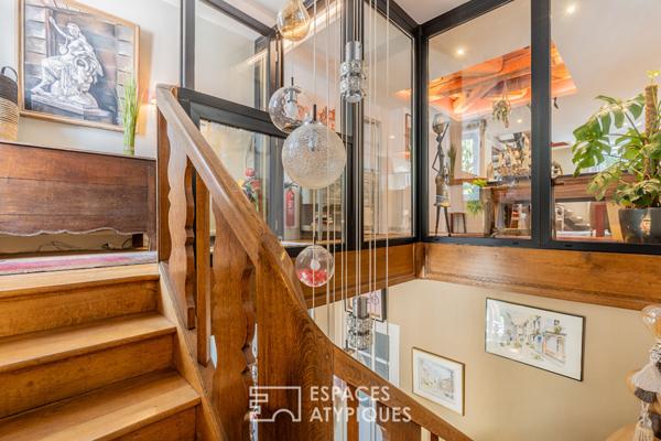 Authentique maison de maître avec vue sur la Moselle