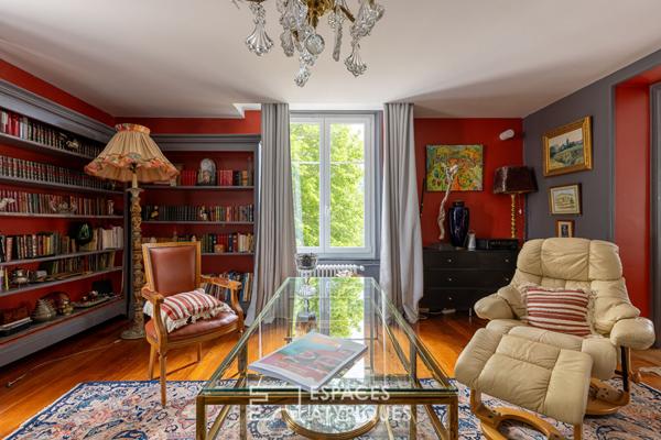 Authentique maison de maître avec vue sur la Moselle