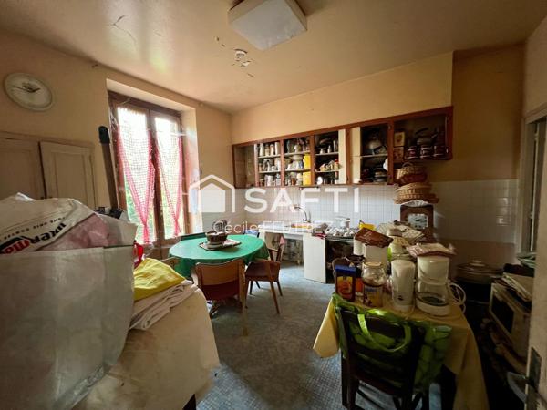 Maison à rénover dans un havre de paix