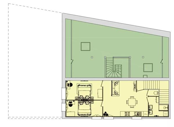 Immeuble à rénover avec piscine intérieure – Centre de Thouars