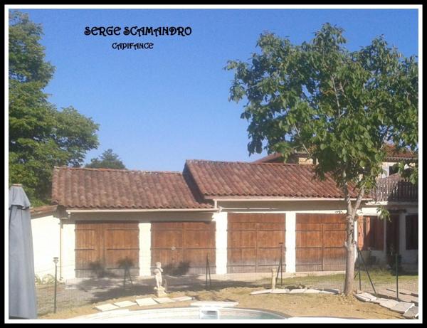 Dpt Gers (32), à vendre MASSEUBE maison 4 chambres - 4 salles d'eau terrain de 1,8 ha VUE SUR LES PYRENEES