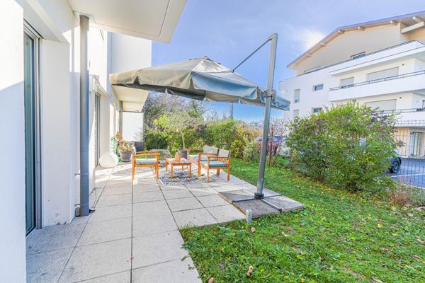 A vendre - EXCLUSIVITE - Appartement T4 3 chambres 80.13 m² - Annecy - Jardin - Cave - Garage possible
