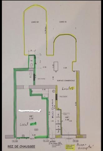 À vendre - Magasin, boutique situé à Tours (37100)