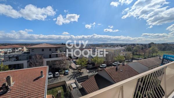 Superbe T4 rénové avec vue panoramique – Portes-lès-Valence centre
