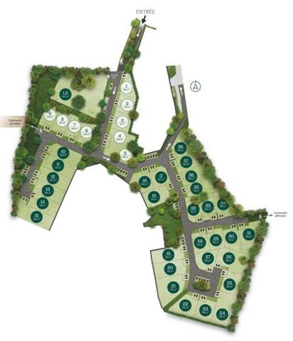 Terrain à bâtir Lotissement  Le jardin des landes 