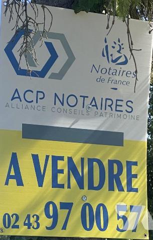 TAB 848 m² LA CHAPELLE SAINT AUBIN avec eau et électricité